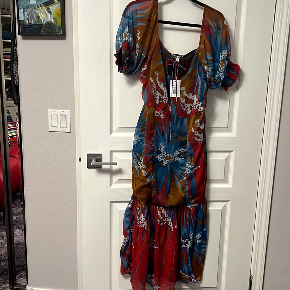 Ted Baker dressy midi dress